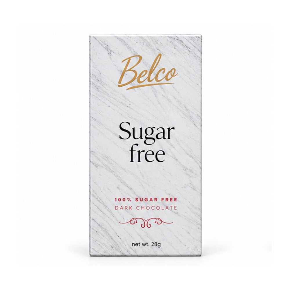 Belco Chocolate Sugar Free Dark Bar 28g