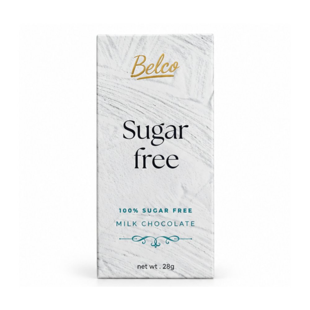 Belco Chocolate Sugar Free Milk Bar 28g