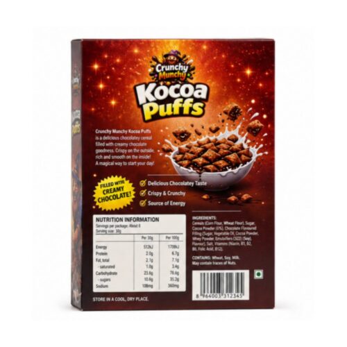 Crunchy Munchy Kocoa Puffs 250g