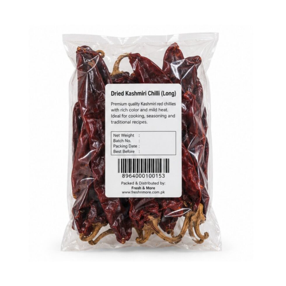 Dried Kashmiri Chilli Long