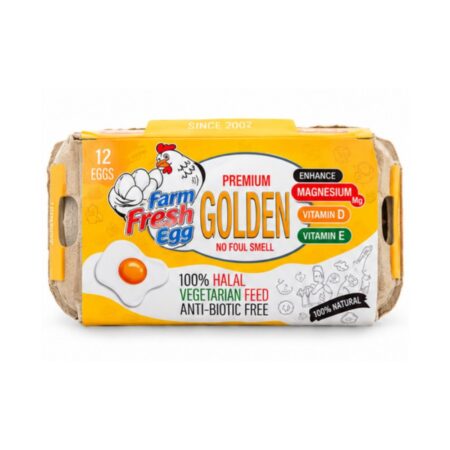 Farm Fresh Egg Golden 12s