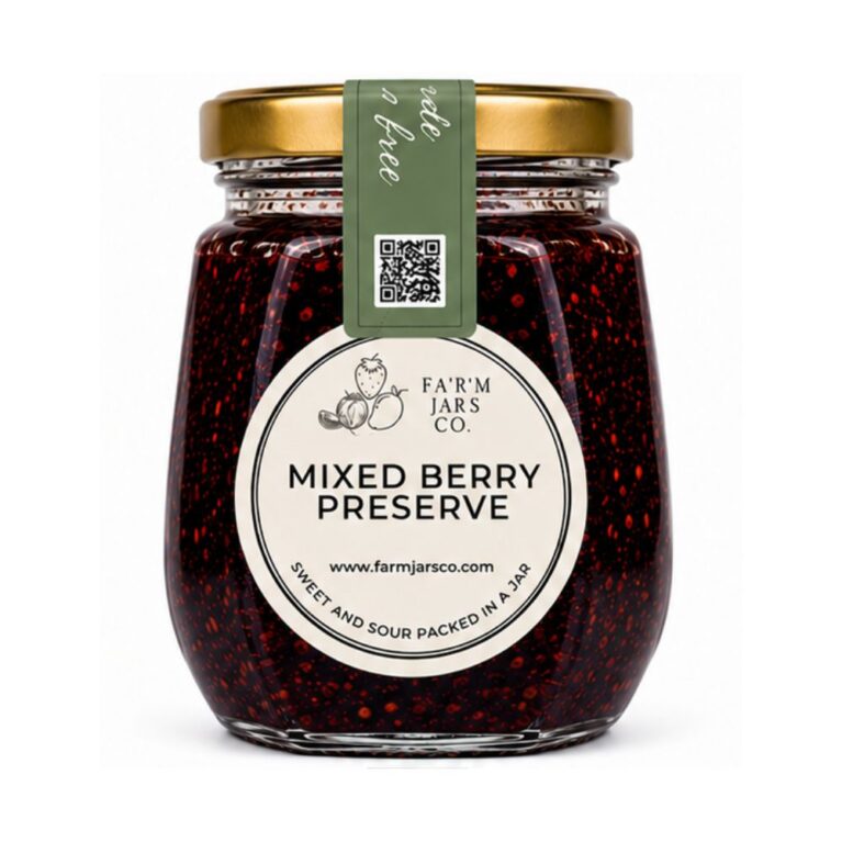 Farm Jar Mixed Berry Preserve