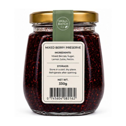 Farm Jar Mixed Berry Preserve