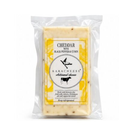 Karacheese Cheddar With Black Pepper 100g