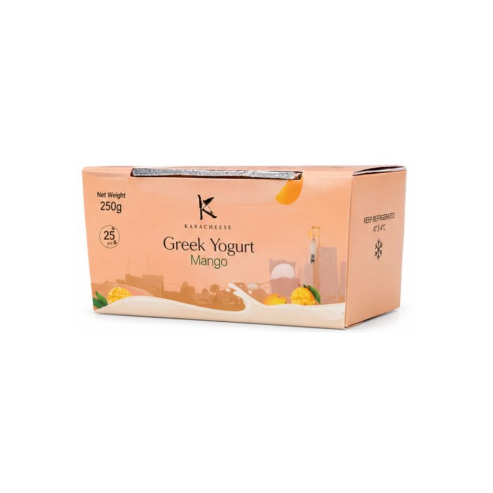 Karacheese Greek Yogurt Mango 250g - Buy Online at Fresh & More Karachi