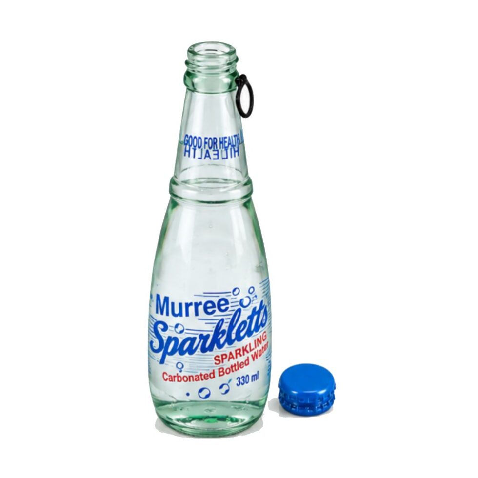 Muree Sparkletts Carbonated Water Glass Bottle 330ml