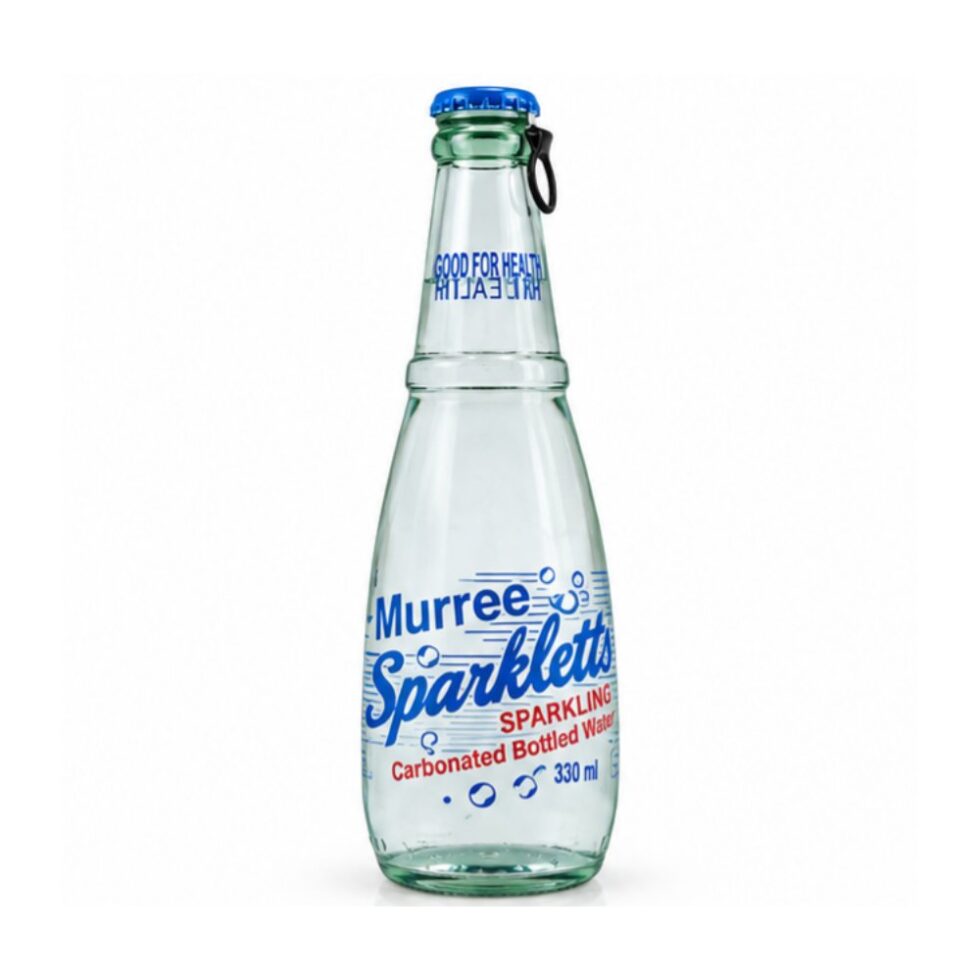 Muree Sparkletts Carbonated Water Glass Bottle 330ml
