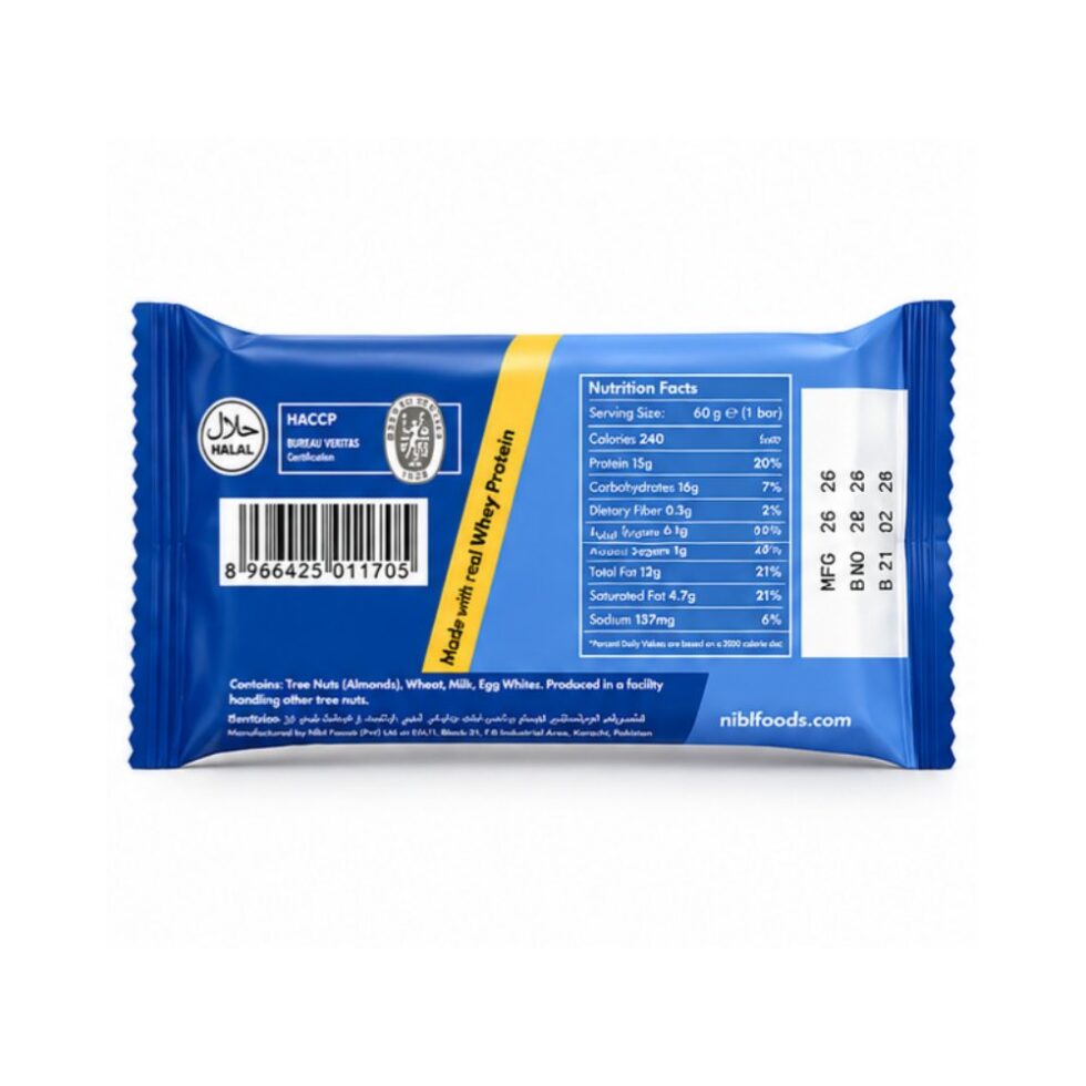 Nibl Protein Bar Peanut Butter Fudge 60g