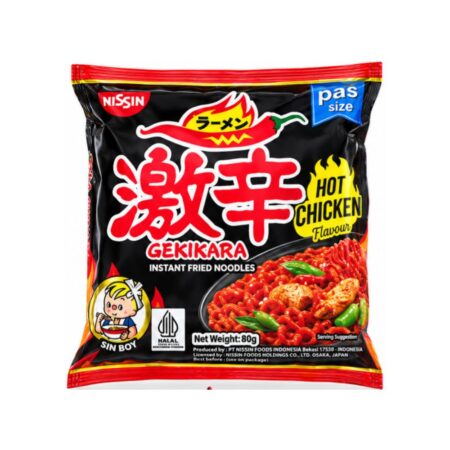 Nissin Noodles Hot Chicken 80g