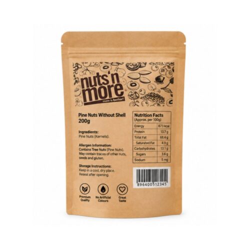 Pine Nuts Without Shell 200g