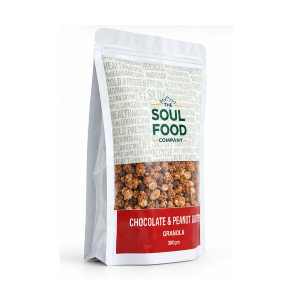 The Soul Food Chocolate & Peanut Butter Granola 300g