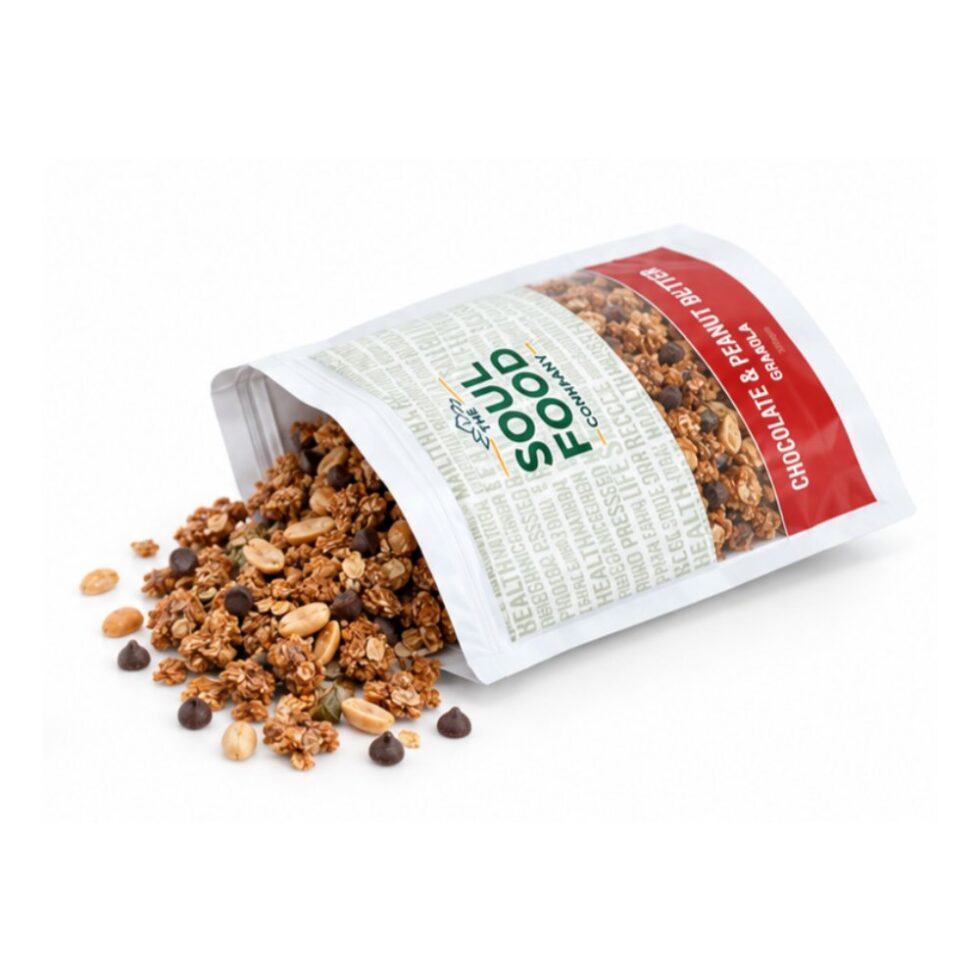The Soul Food Chocolate & Peanut Butter Granola 300g