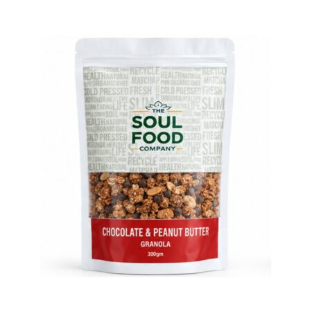 The Soul Food Chocolate & Peanut Butter Granola 300g