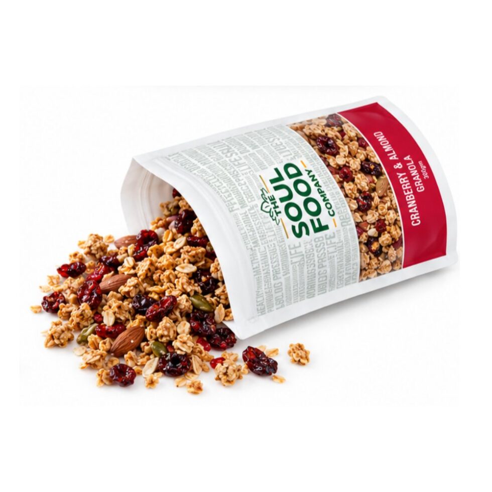 The Soul Food Cranberry & Almond Granola 300g