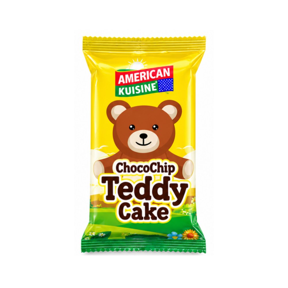 American Kuisine Teddy Cake Choco Chip 25g