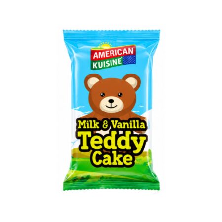 American Kuisine Teddy Cake Milk & Vanilla 25g