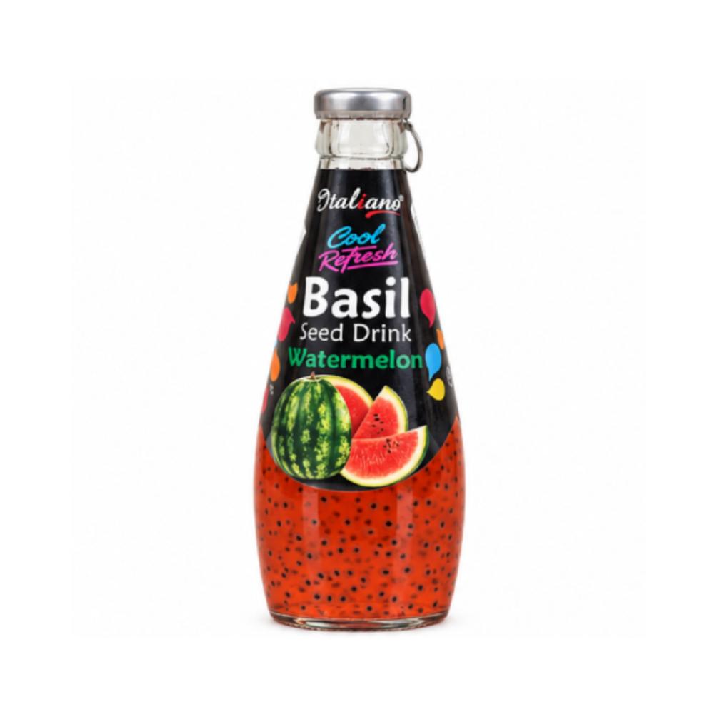 Italiano Basil Seed Drink Watermelon 290ml