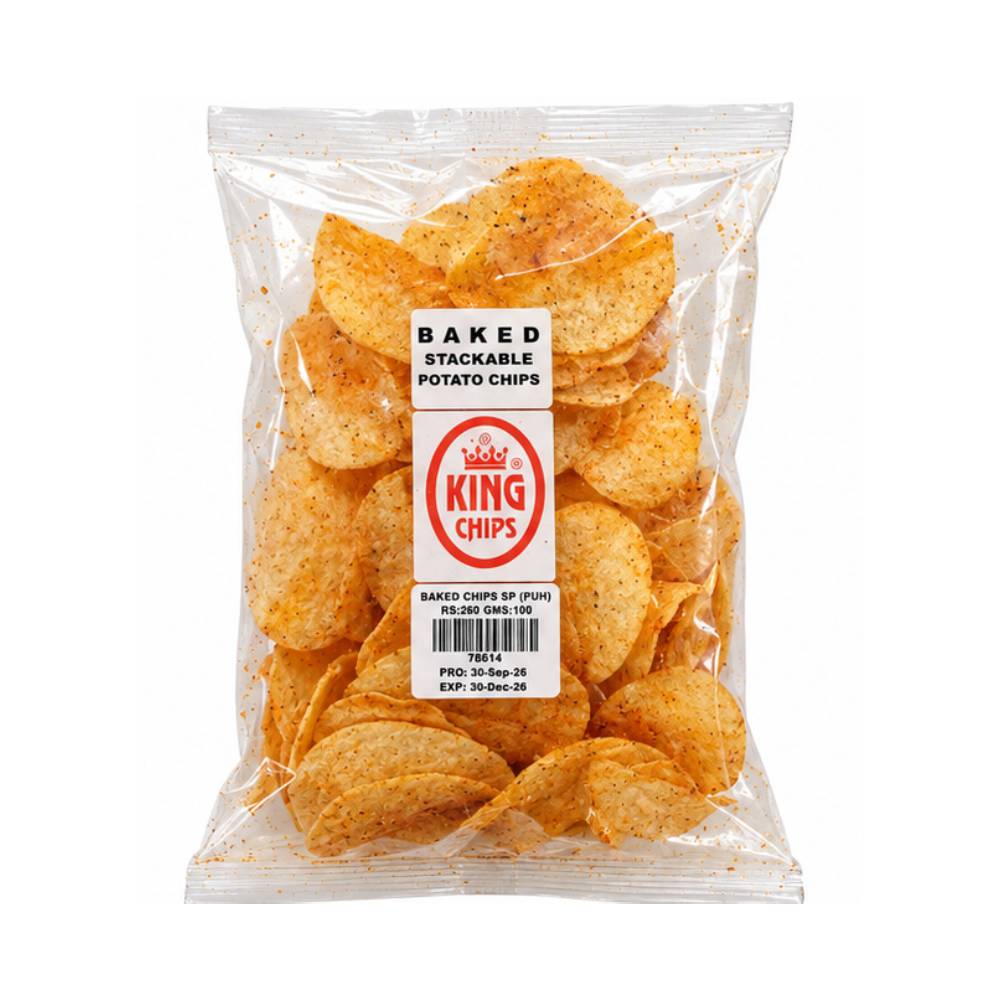 King Baked Chips Spicy 100g
