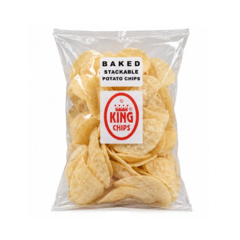 King Chips Baked Plain 100g