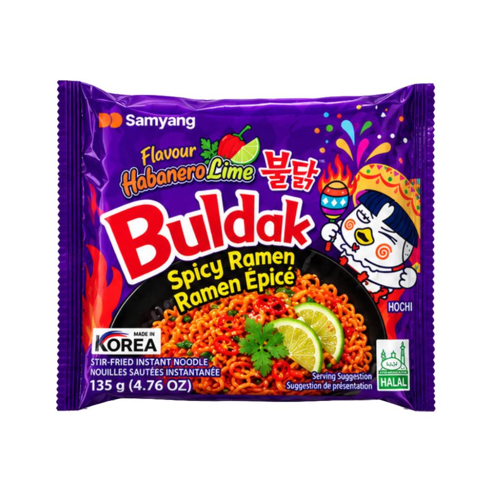Samyang Buldak Noodles Habanero Lime 135g