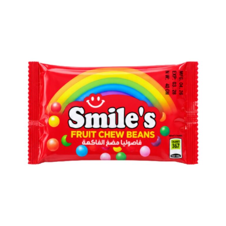 Smiles Fruit Chew Beans 40g